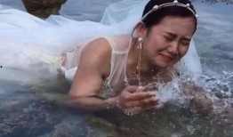 寿光新娘吃瓜,甜蜜瓜果见证爱情