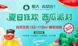 夏日吃瓜活动主题